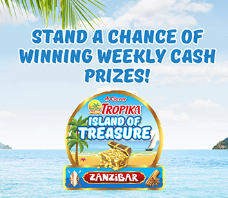 TROPIKA ISLAND OF TREASURE ZANZIBAR WEEKLY ENGAGEMENT COMPETITION terms and conditions